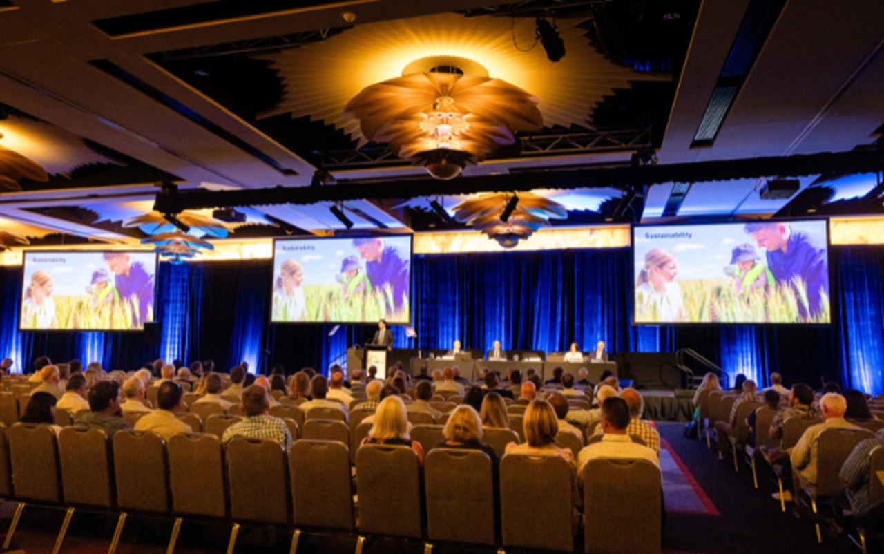 AGM audience at Crown