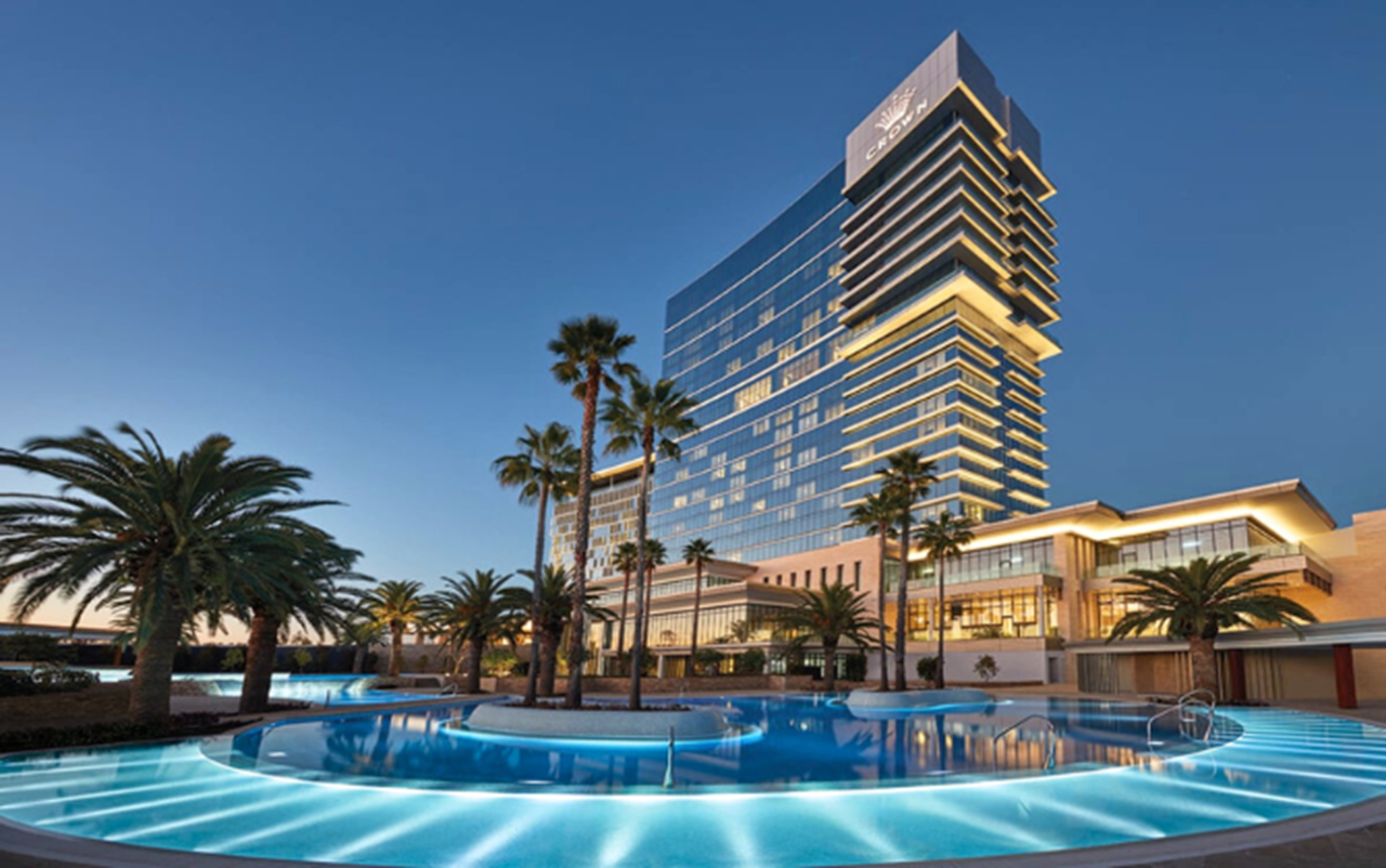 Crown Towers hotel with pool