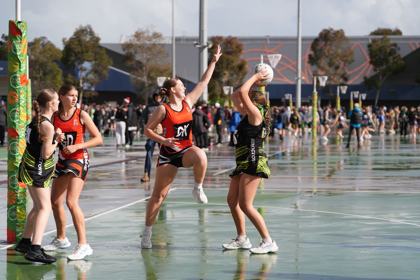 netball shooting