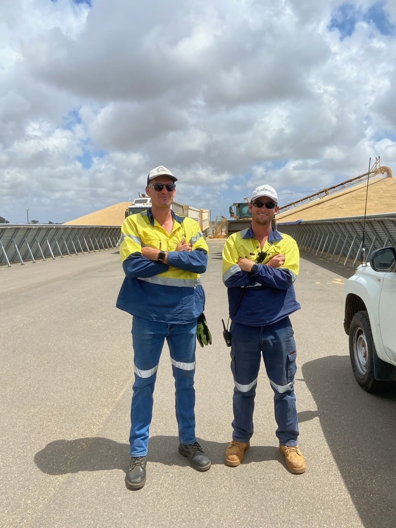 CBH Harvest Report - Harvest Heroes - Hayden Johnson and Jesse Adamini