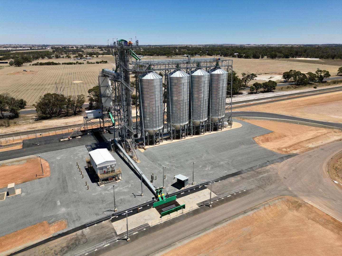 CBH Broomehill rapid rail loading facility