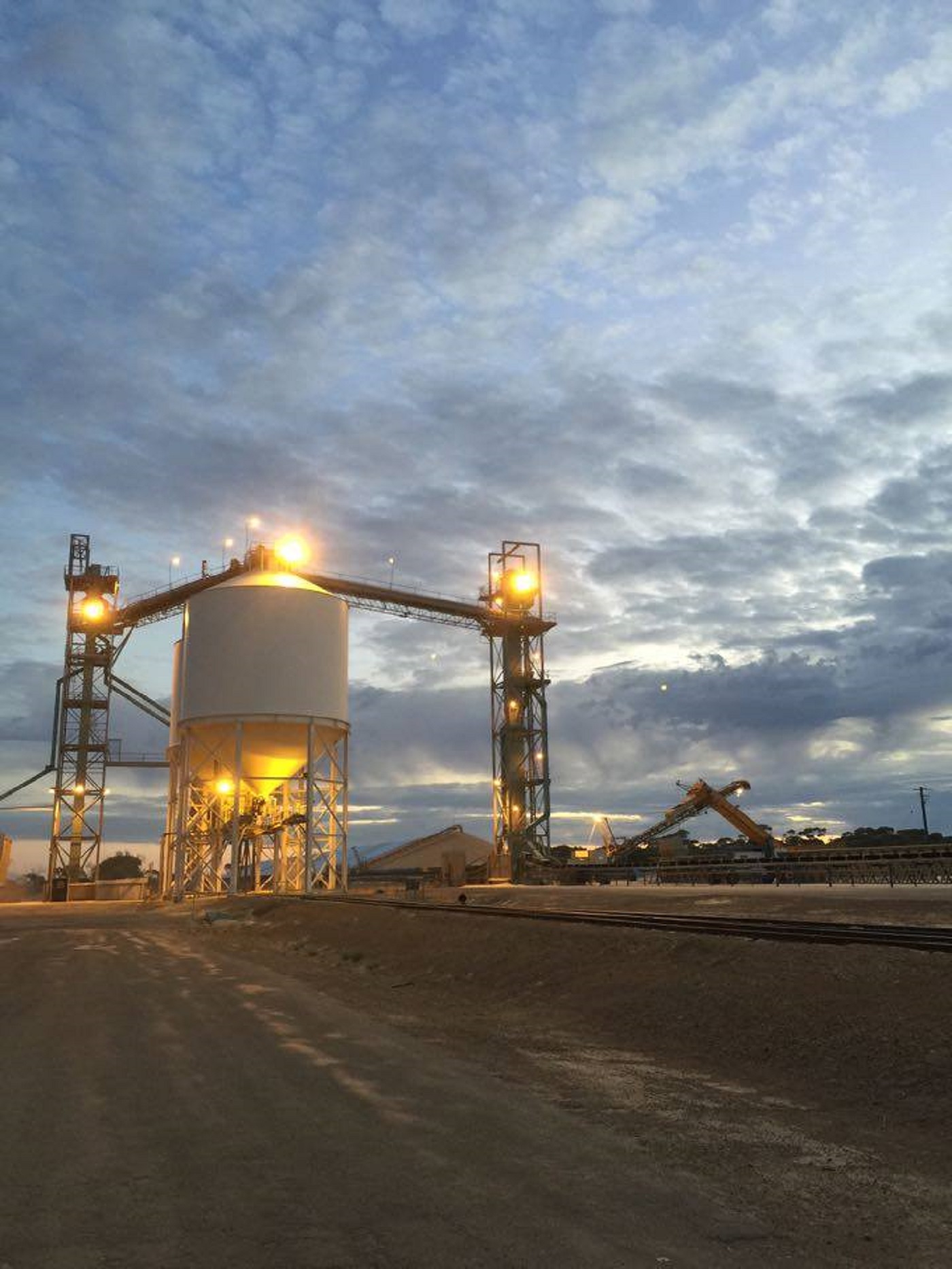 A photo of the Beacon receival site