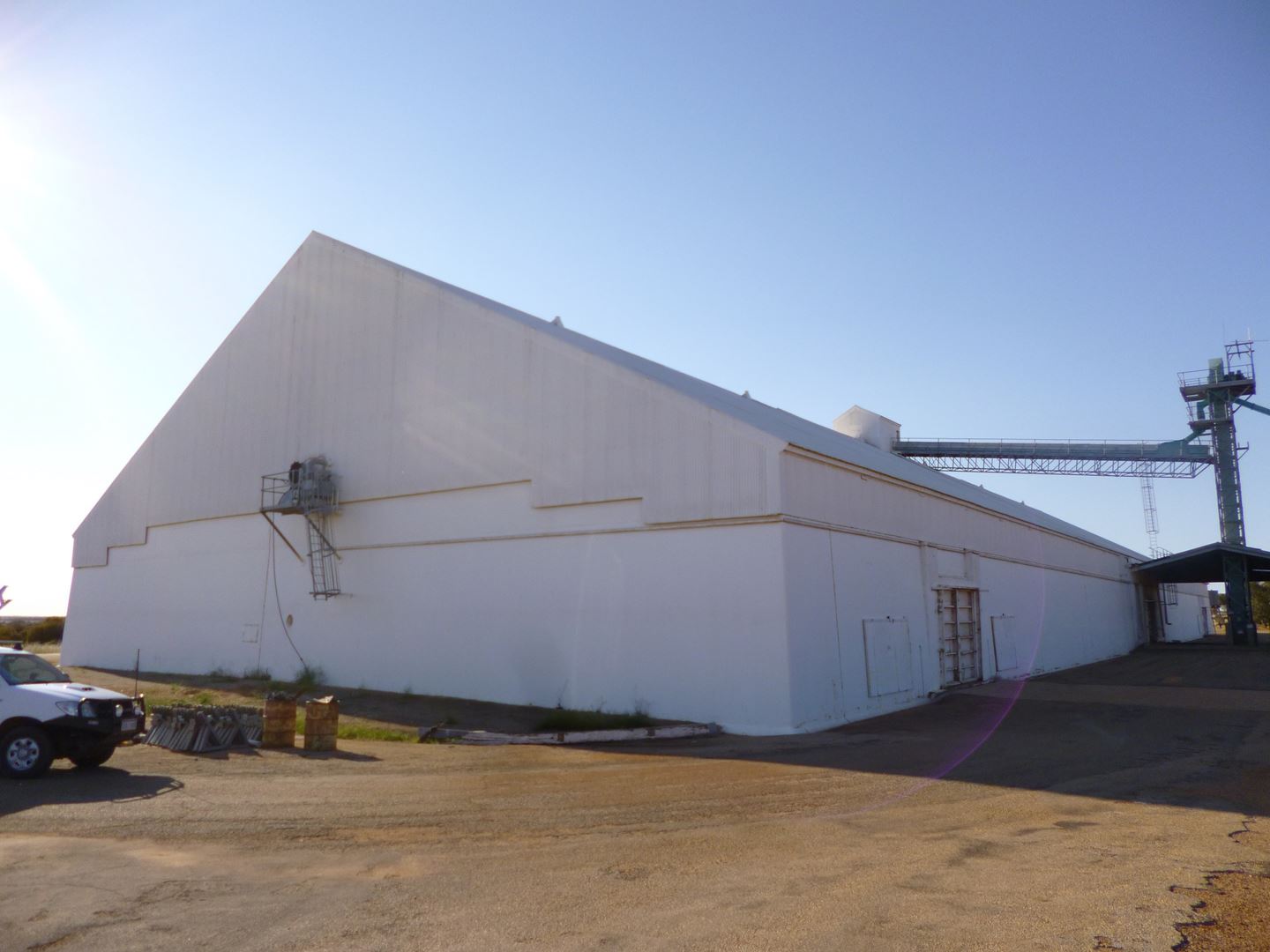 CBH Goodlands receival site horizontal storage