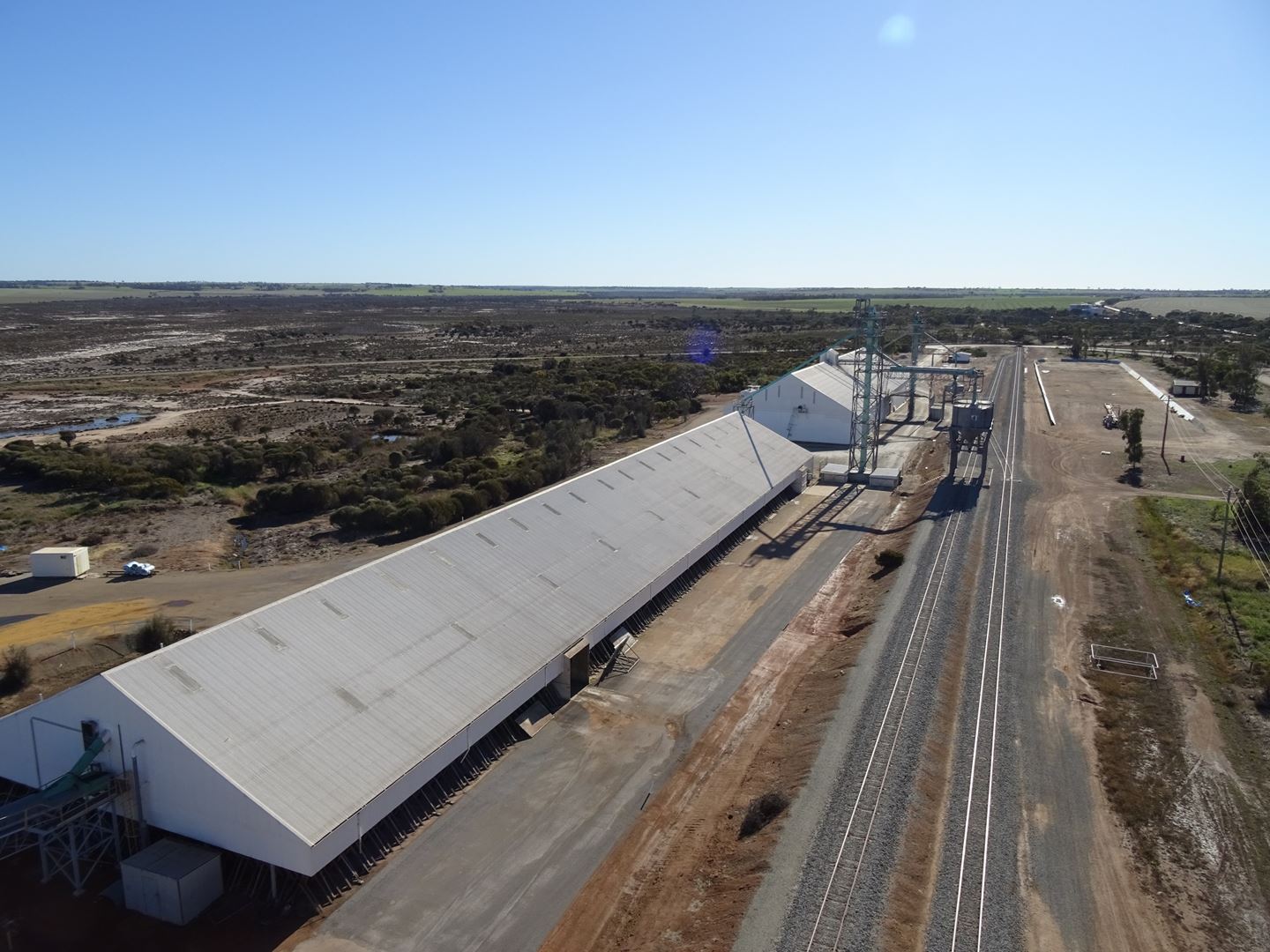Miling site horizontal storage
