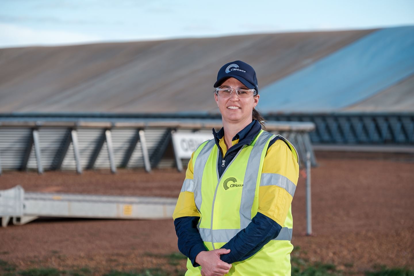 Natalie Browning on site