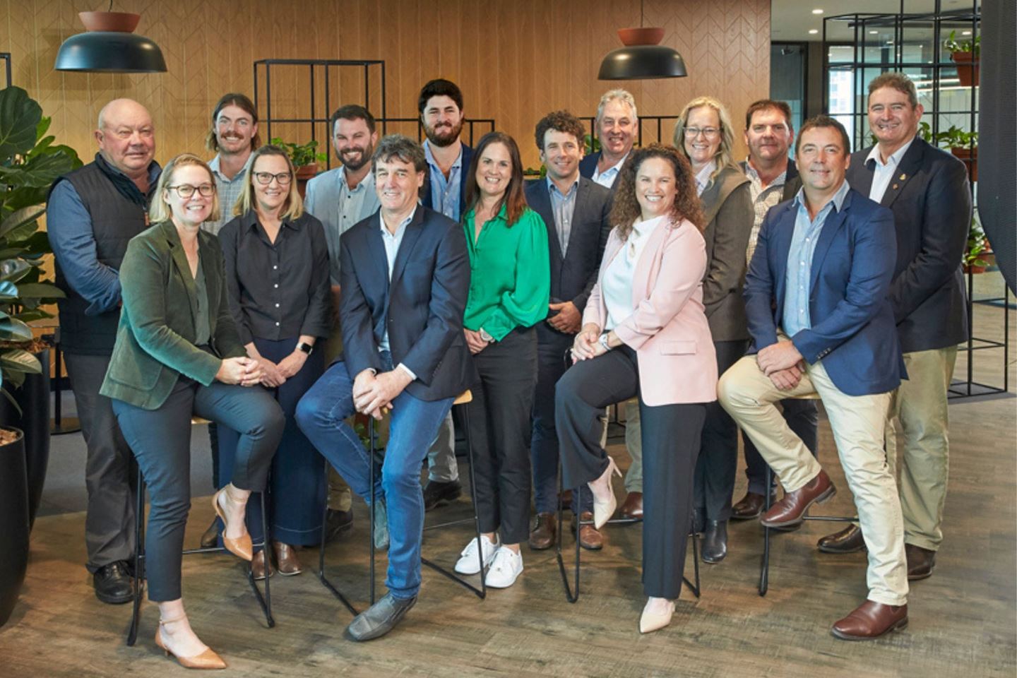 Group photo of GAC in the CBH office